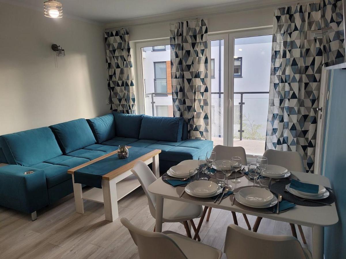 Pobierowo Baltic Apartament Turkusowy エクステリア 写真