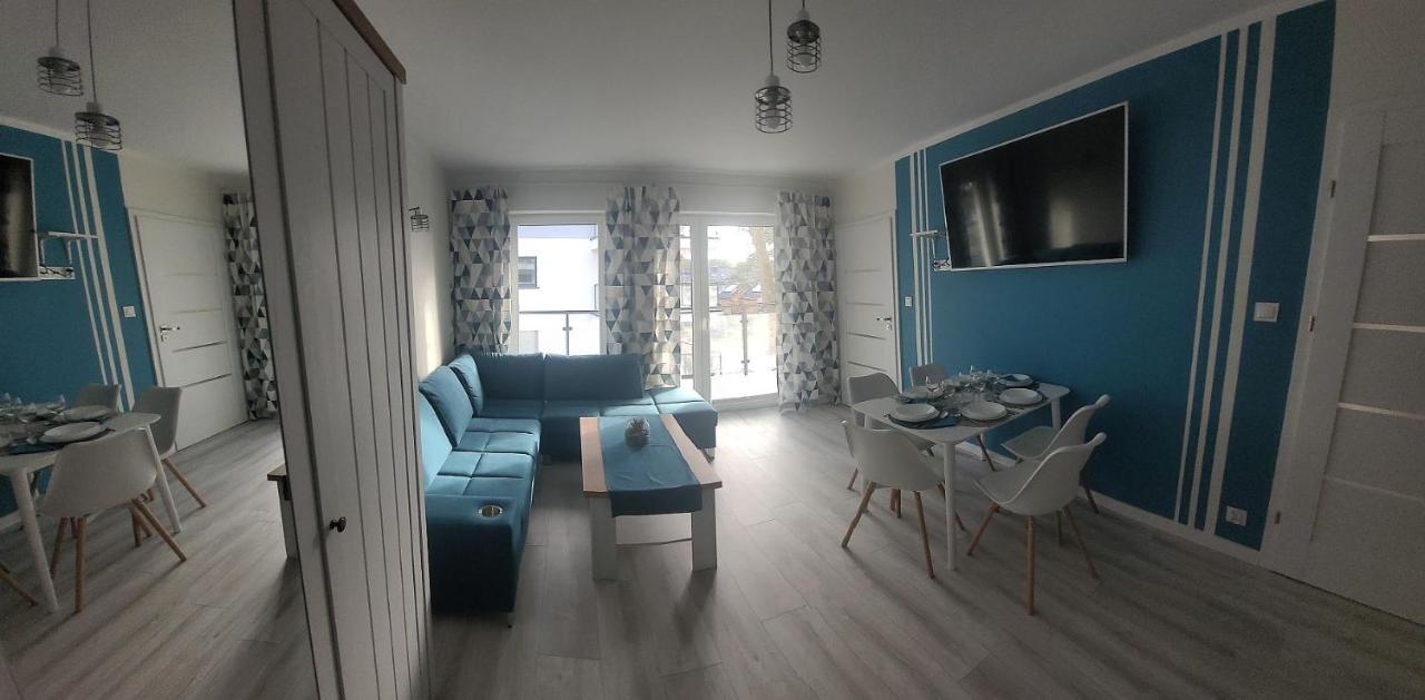 Pobierowo Baltic Apartament Turkusowy エクステリア 写真