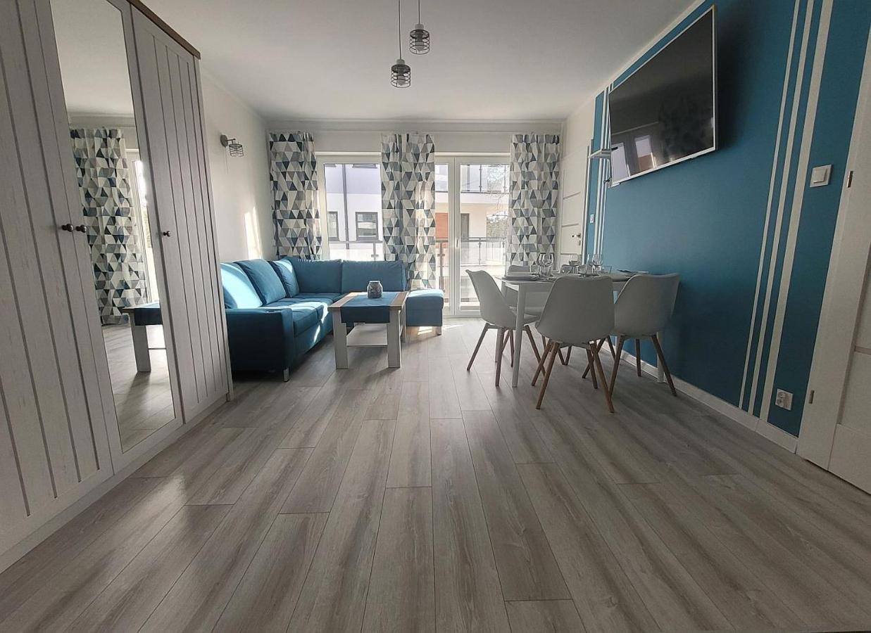 Pobierowo Baltic Apartament Turkusowy エクステリア 写真