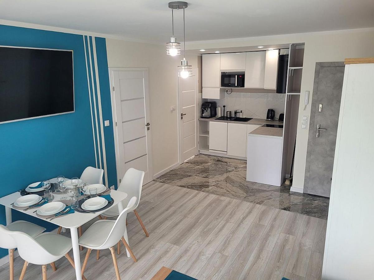 Pobierowo Baltic Apartament Turkusowy エクステリア 写真