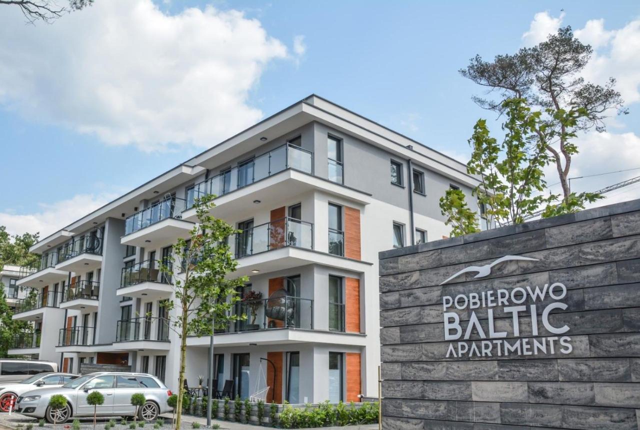 Pobierowo Baltic Apartament Turkusowy エクステリア 写真