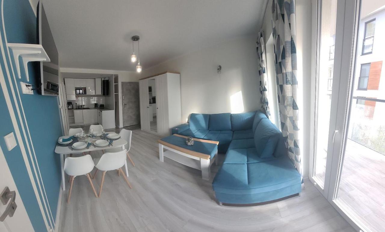 Pobierowo Baltic Apartament Turkusowy エクステリア 写真