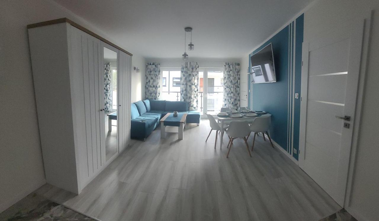 Pobierowo Baltic Apartament Turkusowy エクステリア 写真