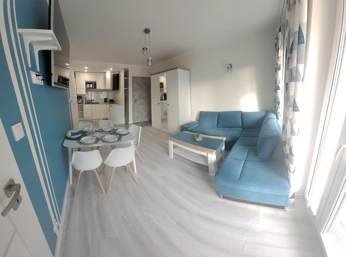 Pobierowo Baltic Apartament Turkusowy エクステリア 写真