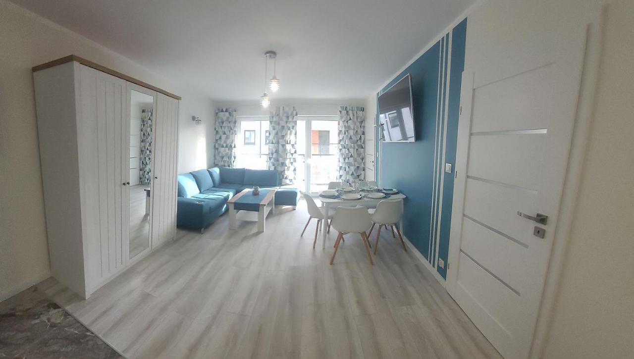 Pobierowo Baltic Apartament Turkusowy エクステリア 写真