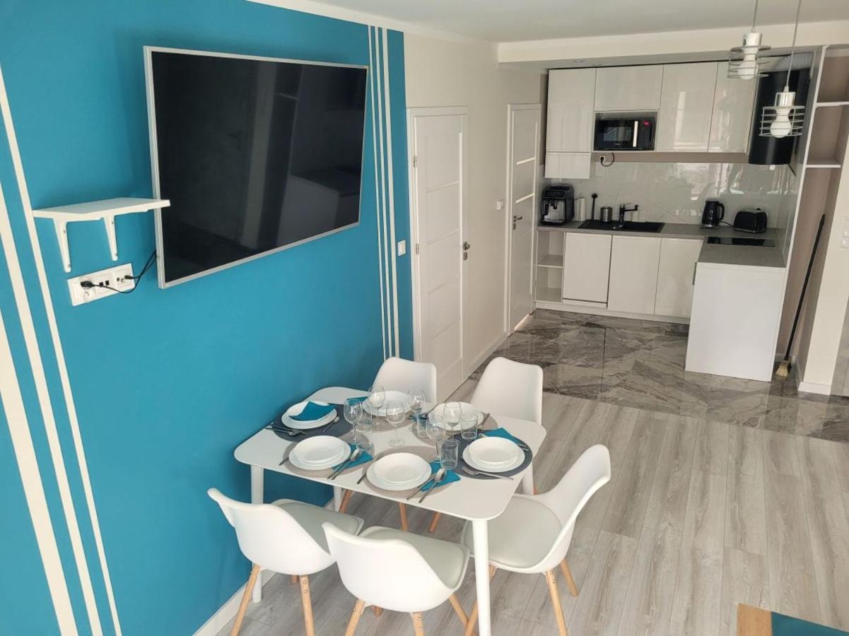 Pobierowo Baltic Apartament Turkusowy エクステリア 写真