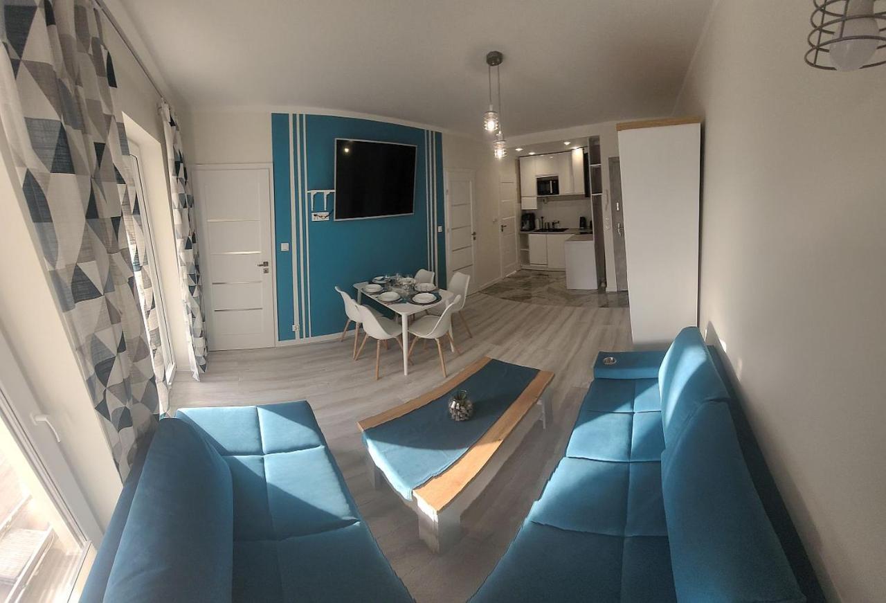 Pobierowo Baltic Apartament Turkusowy エクステリア 写真