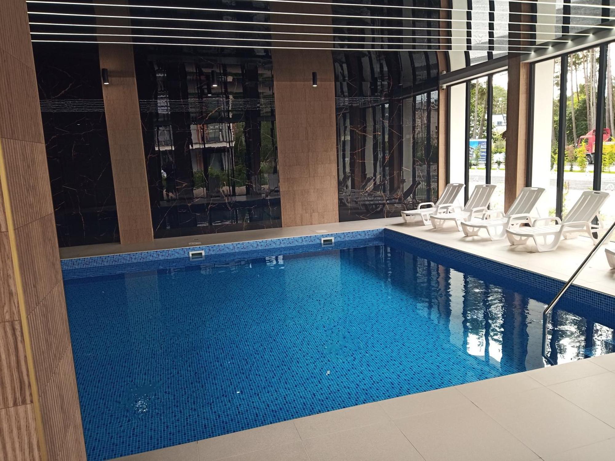 Pobierowo Baltic Apartament Turkusowy エクステリア 写真