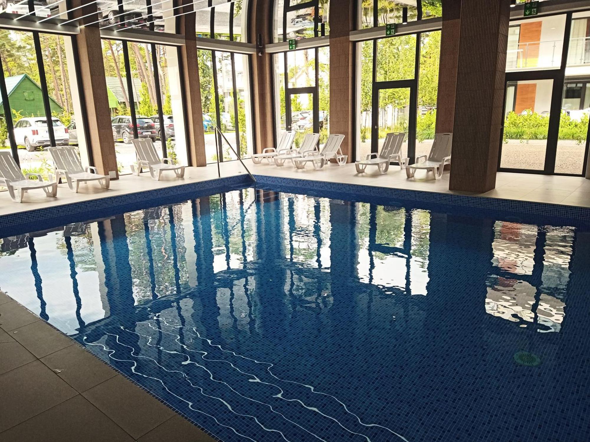 Pobierowo Baltic Apartament Turkusowy エクステリア 写真